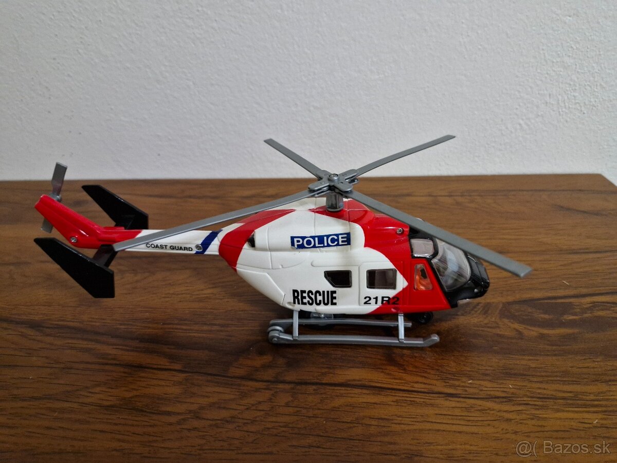 DICKIE Vrtuľník Air Rescue 26 cm - Polícia