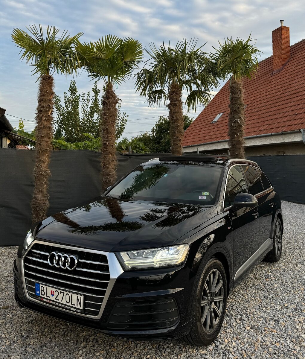 AUDI Q7 S-Line 7 miest