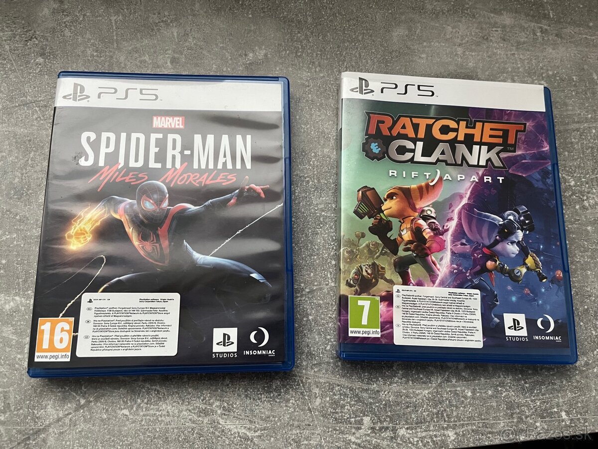 Ratchet & Clank Rift Apart a Spiderman Miles Morales na PS5