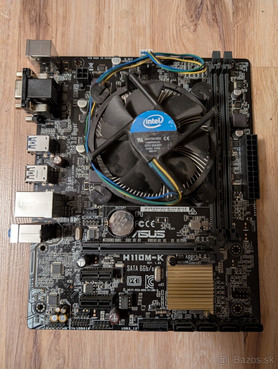 ASUS H110M-K + i5-6500 (rezervovane)