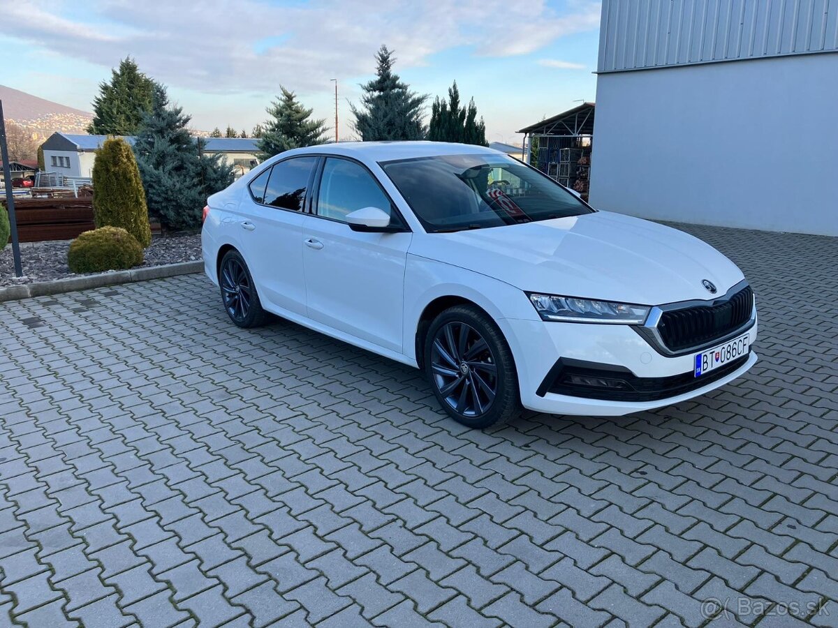 Škoda OCTAVIA IV 1,5 TSI 110KW 6st manuál , klíma