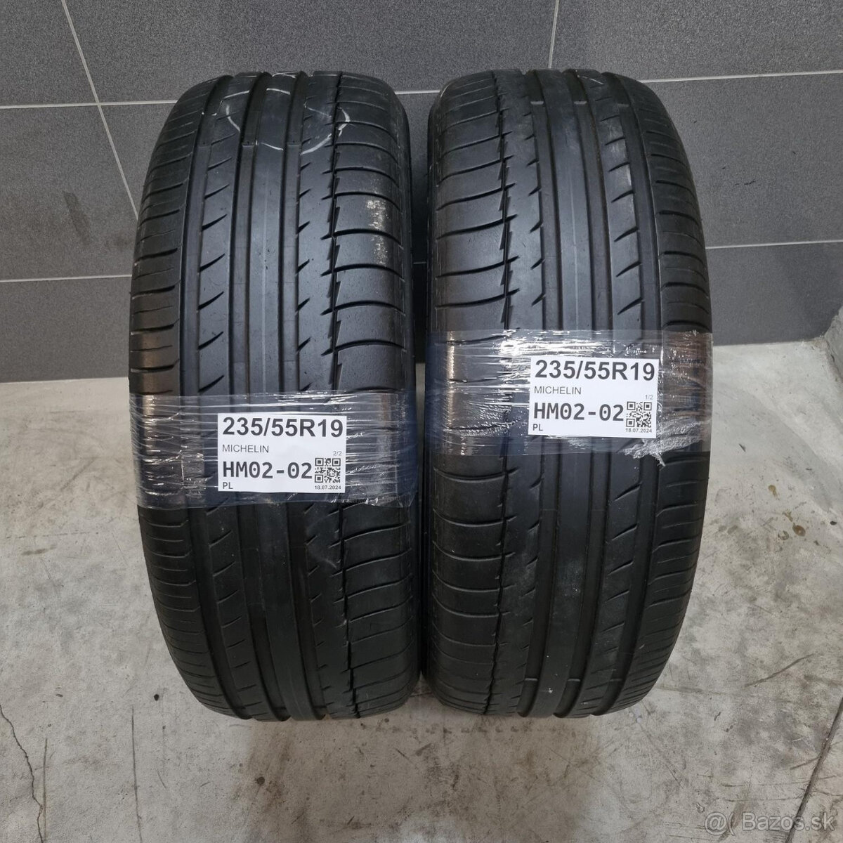 Letné pneumatiky 235/55 R19 MICHELIN