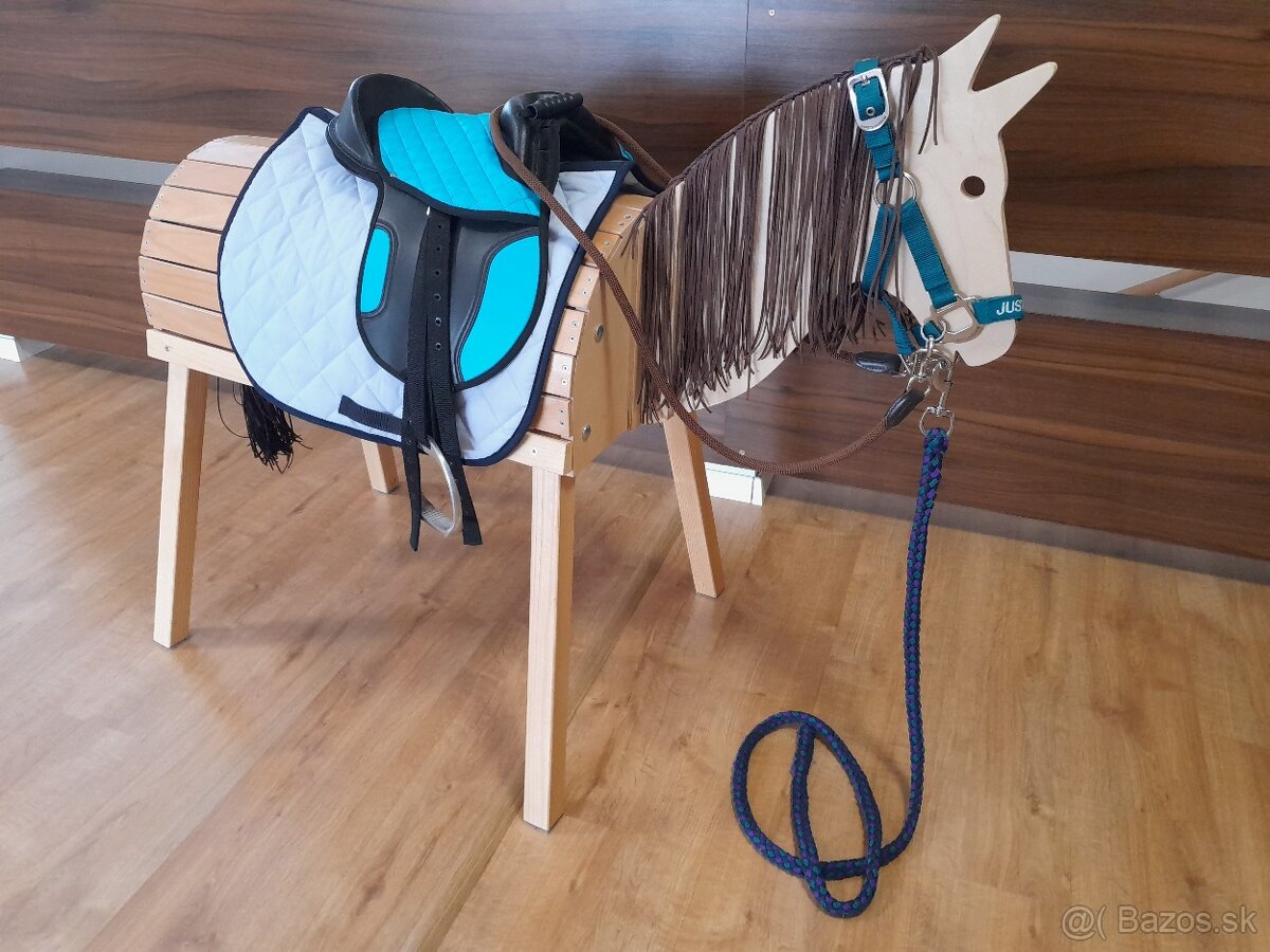 Detský drevený kôň, kuchynka, Hobby horse