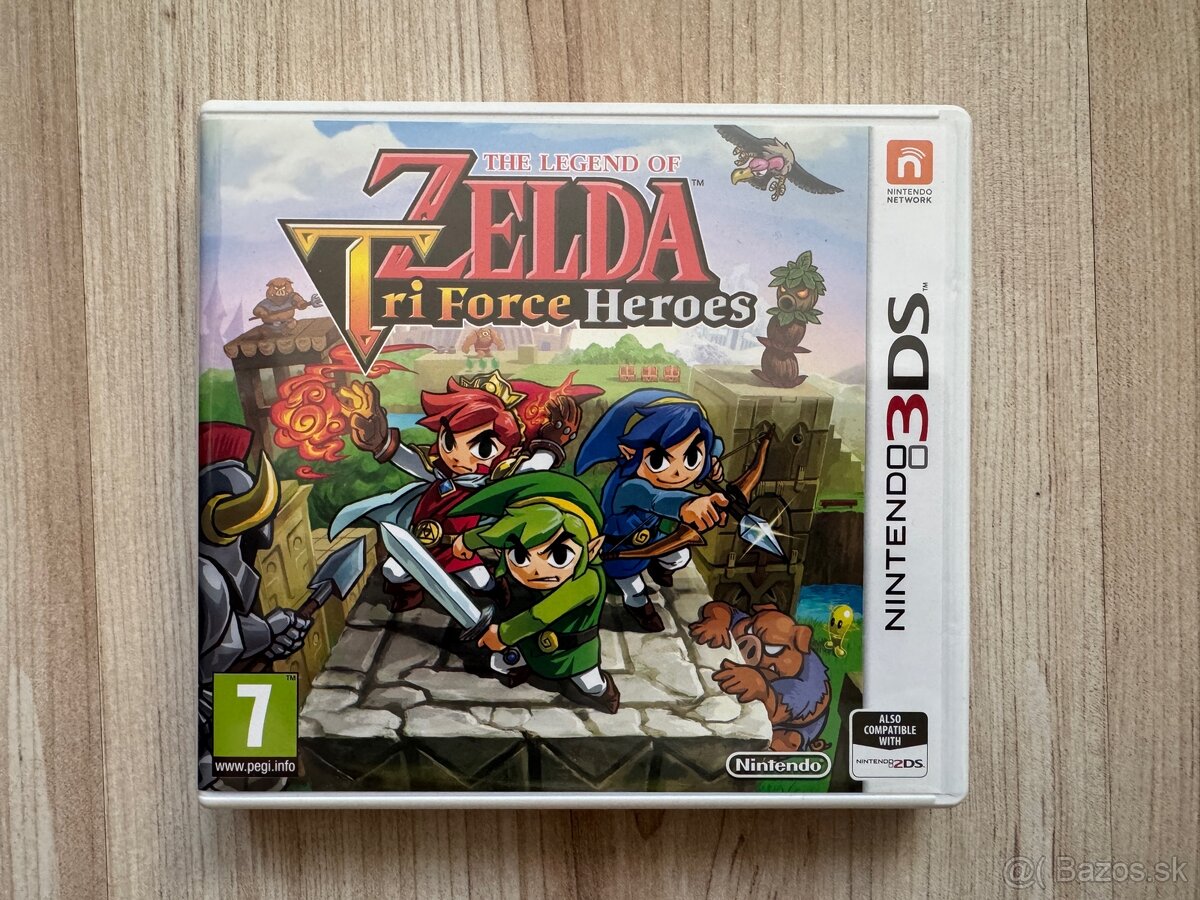 Legend of Zelda: Tri Force Heroes pre Nintendo 3DS