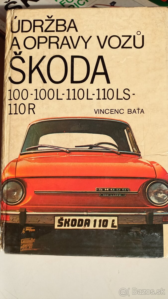 Kniha údržba automobilov ŠKODA