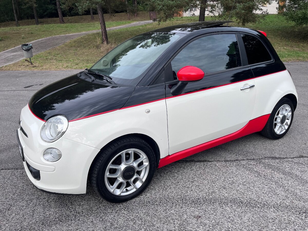 Fiat 500; 2009; 1,2 LPG;  51KW;