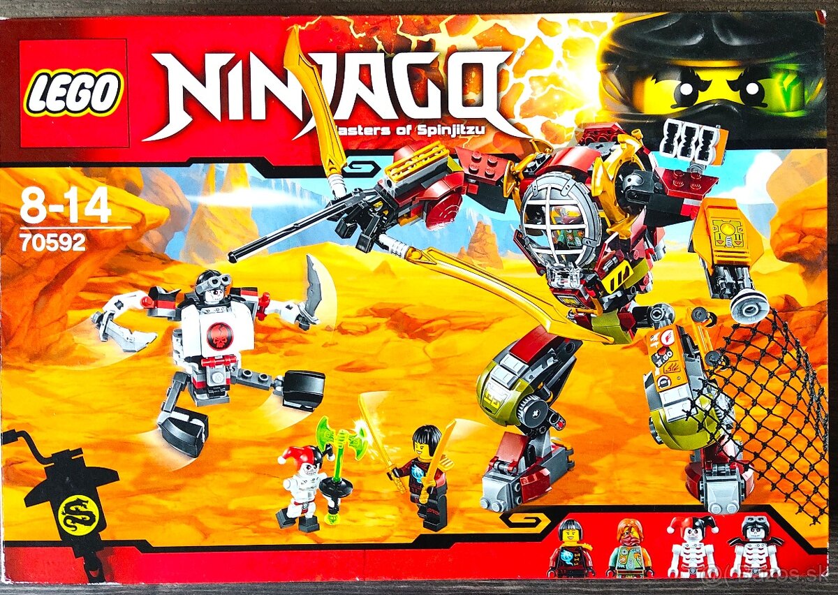 LEGO NINJAGO 70592 Robot Salvage MEC