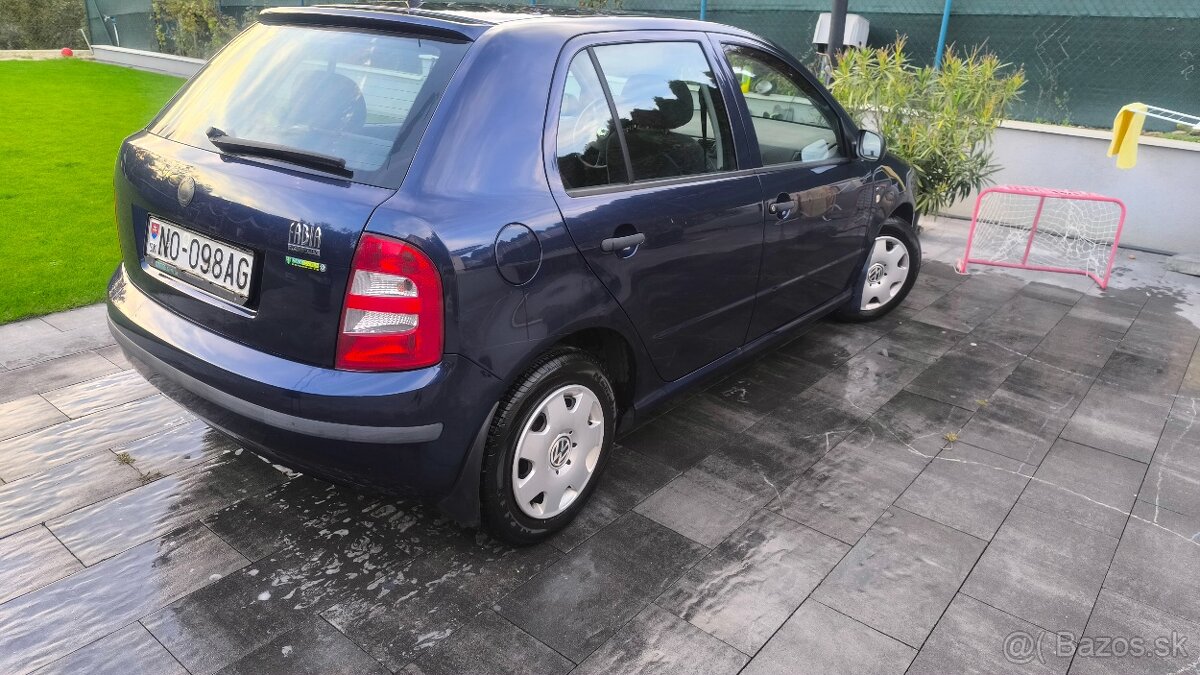 Škoda Fabia 1,4 MPI 1. Majiteľ ,SK pôvod