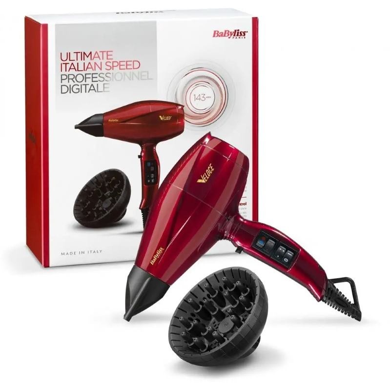 FÉN BaByliss Veloce 2200W červený