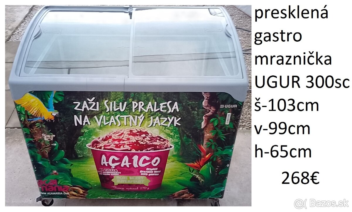 GASTRO mraznička UDD 300 SC