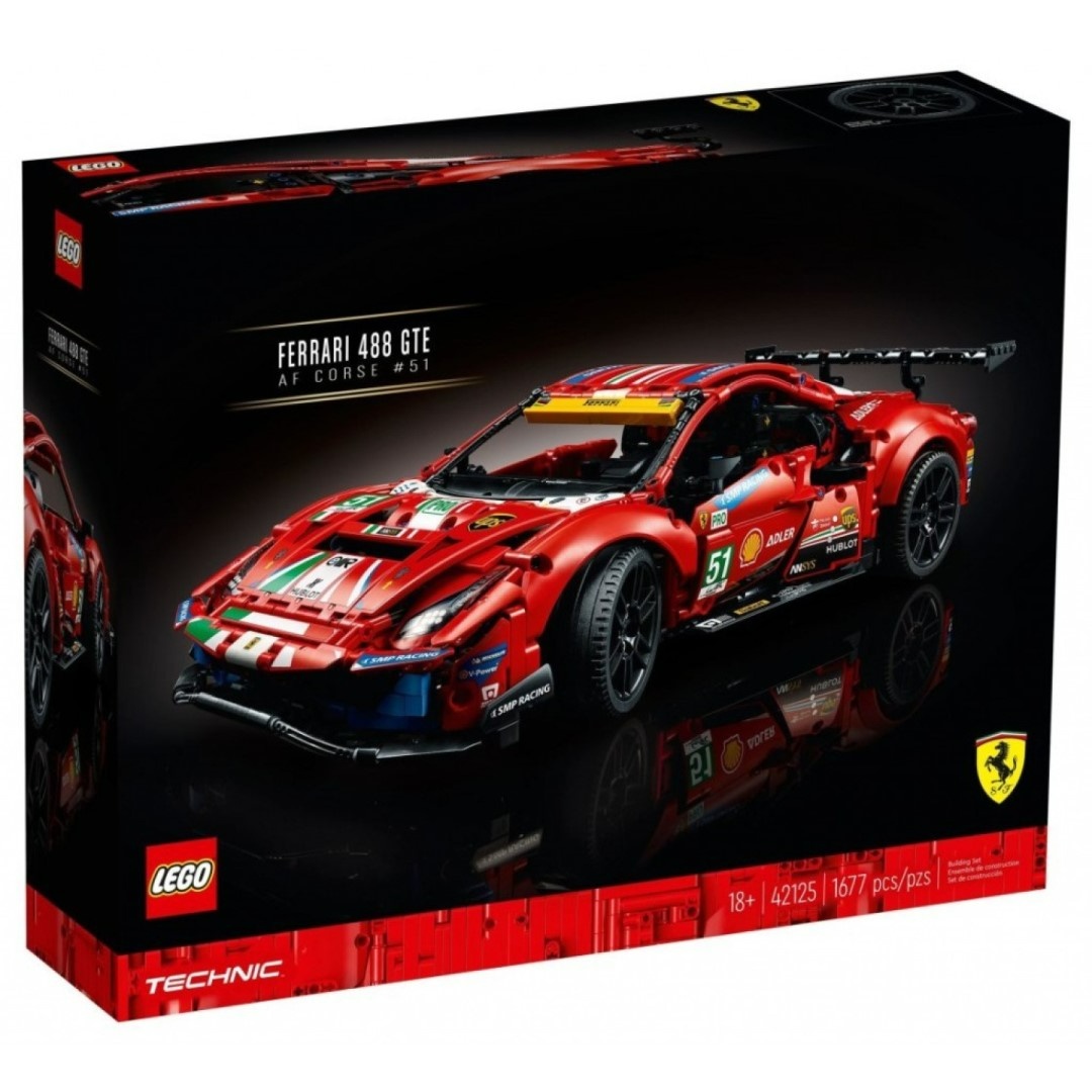 Lego 42125 Ferrari 488 GTE 'AF Corse #51'