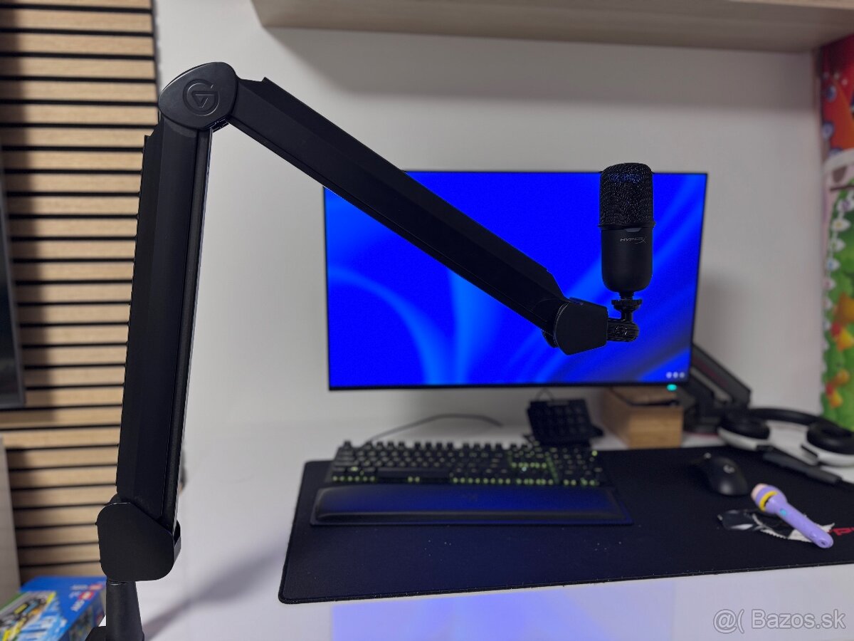 Predám Elgato Wave Mic Arm + mikrofón HyperX SoloCast