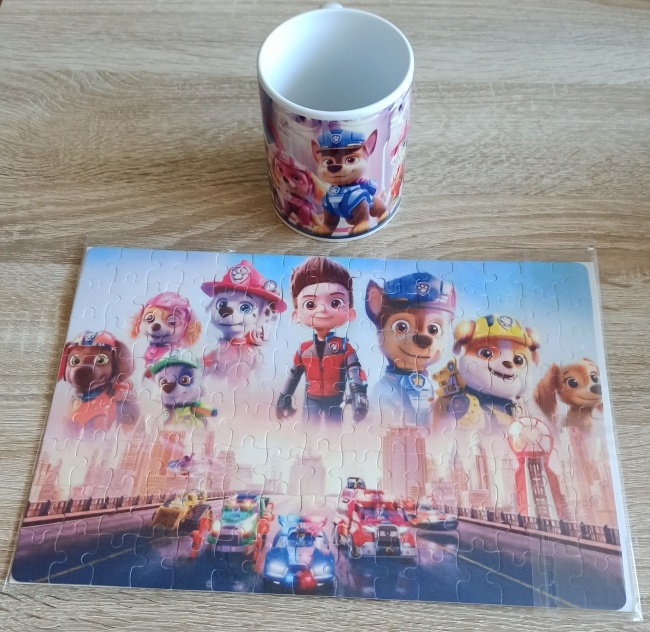 Paw Patrol puzzle + hrncek