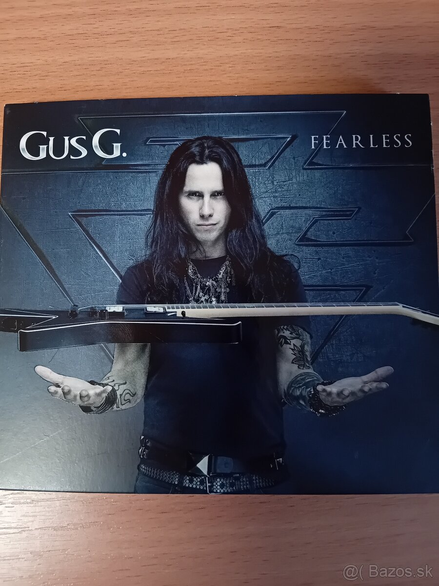 CD METAL  -  GUS G . - FEARLESS