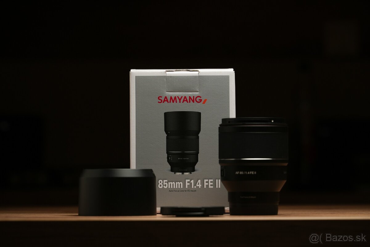 Objektív Samyang 85mm F1.4 FE II (pre Sony E-mount), nový