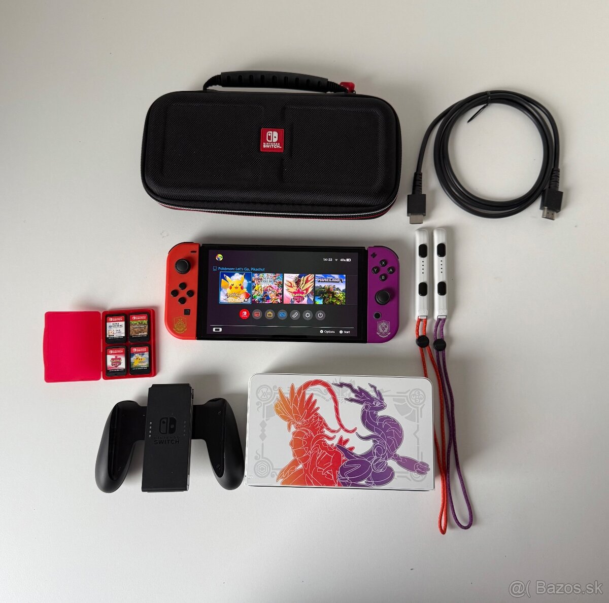 Nintendo switch OLED Pokemon Scarlet&Violet edícia