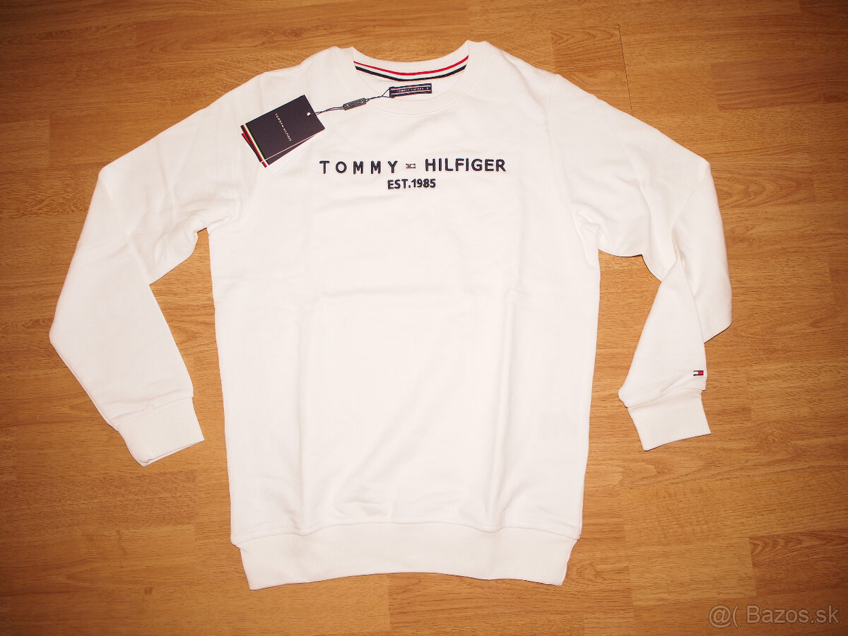 Tommy Hilfiger dámska biela mikina 1