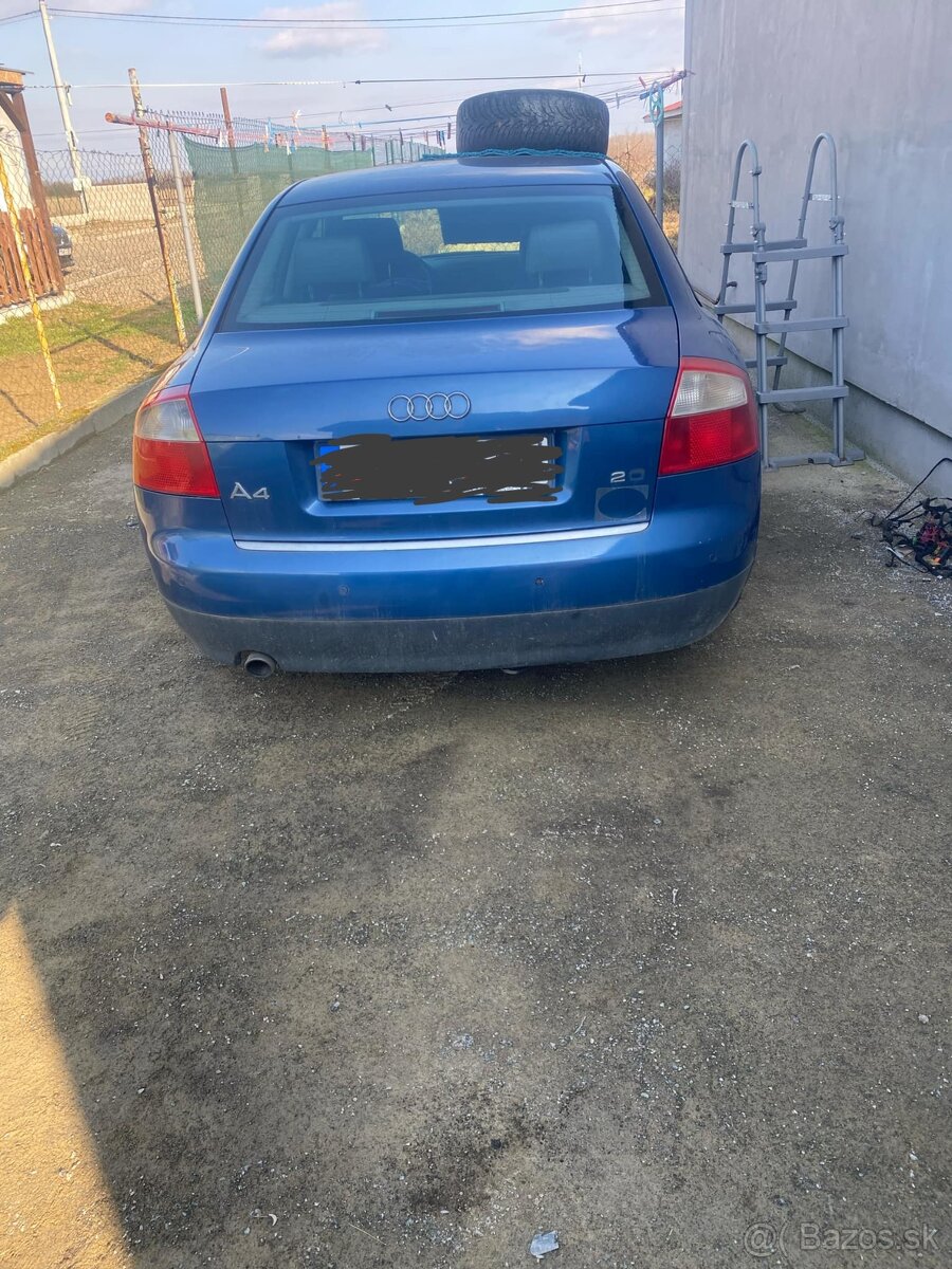 Audi a4 b6 2.0 L benzin