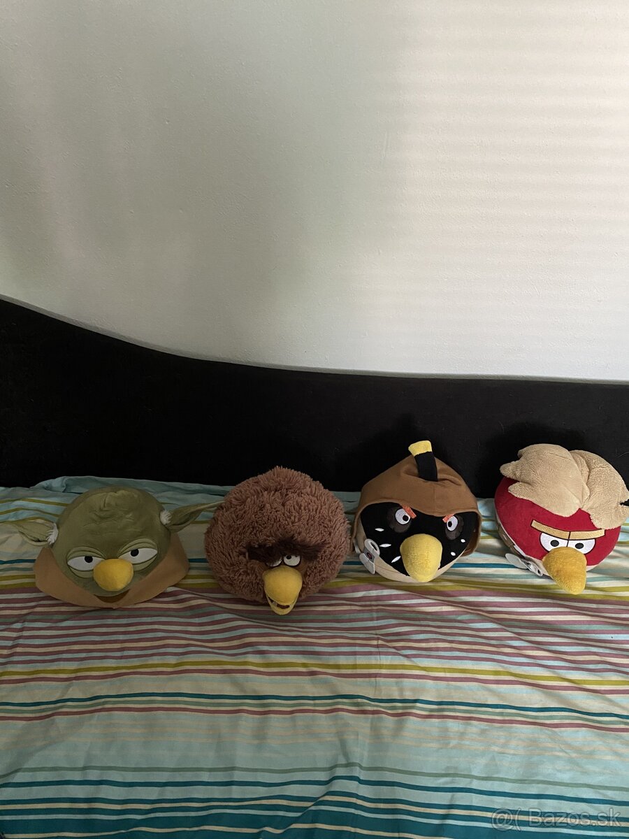 Plyšové hračky Angry Birds Star Wars