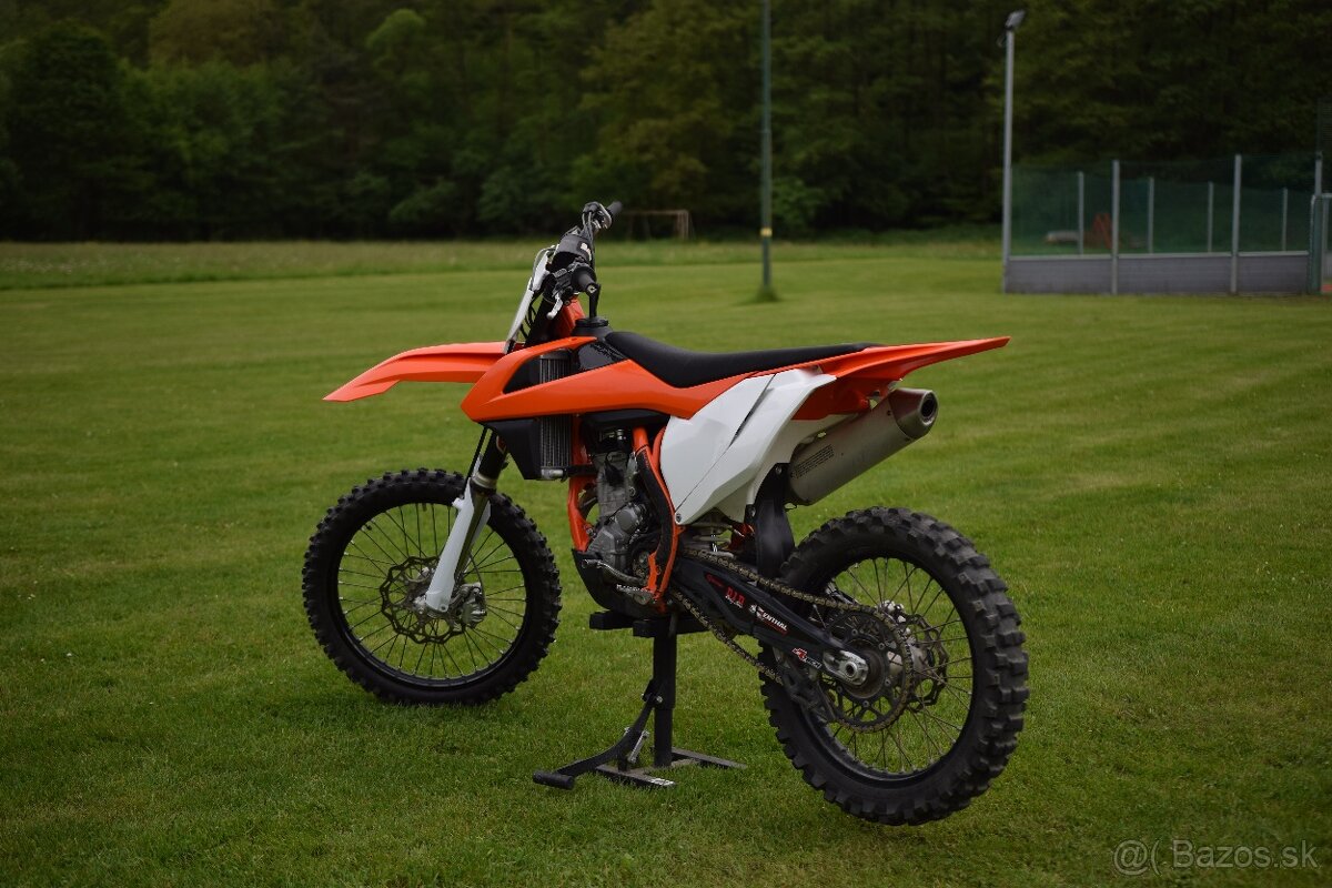 KTM SX 250 F SR POVOD, 87 MTH, JAZDENE LEN HOBBY