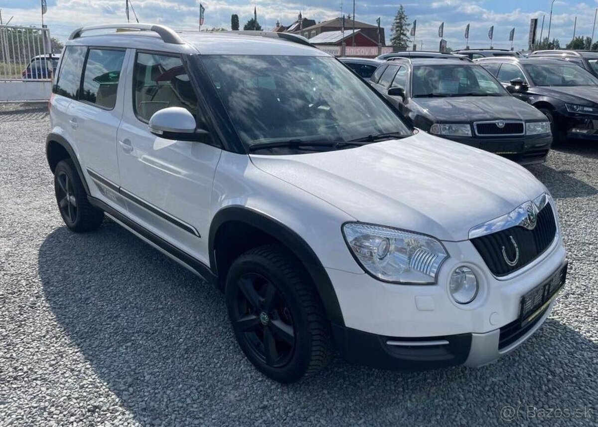 Škoda Yeti 2.0 TDI 4x4 nafta manuál 103 kw