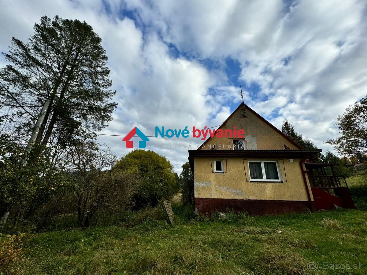 Predaj, rodinný dom, 1016m2, Klokočov, okres Čadca (N008-12-