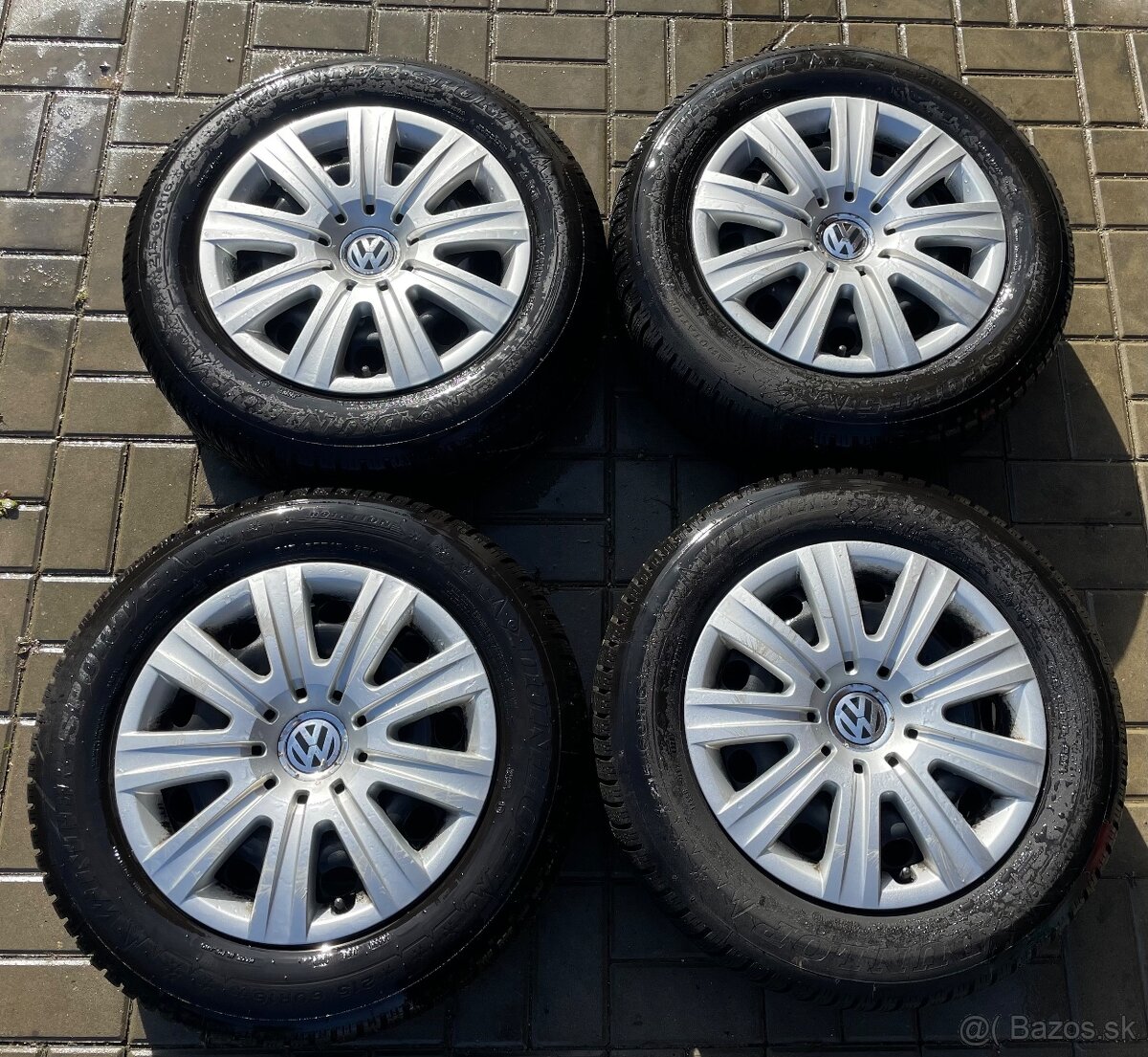 Zimná sada 5x112 215/65 R16 Volkswagen, Seat Škoda Audi