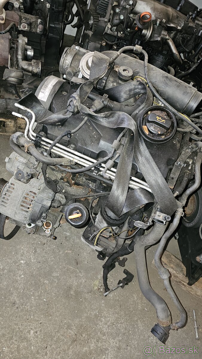 MOTOR 1.9TDI 66KW/90HP BXF