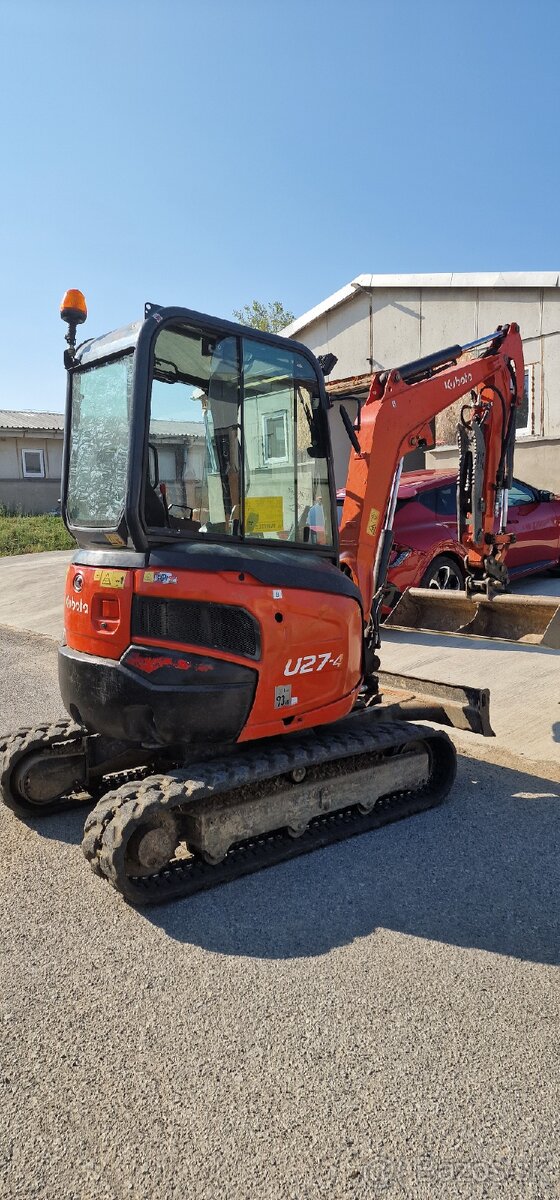 Minibager Kubota u27-4