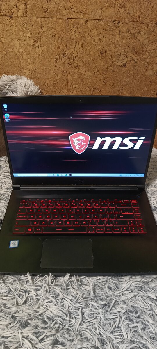 Herný notebook MSI gf65thin Rtx2060