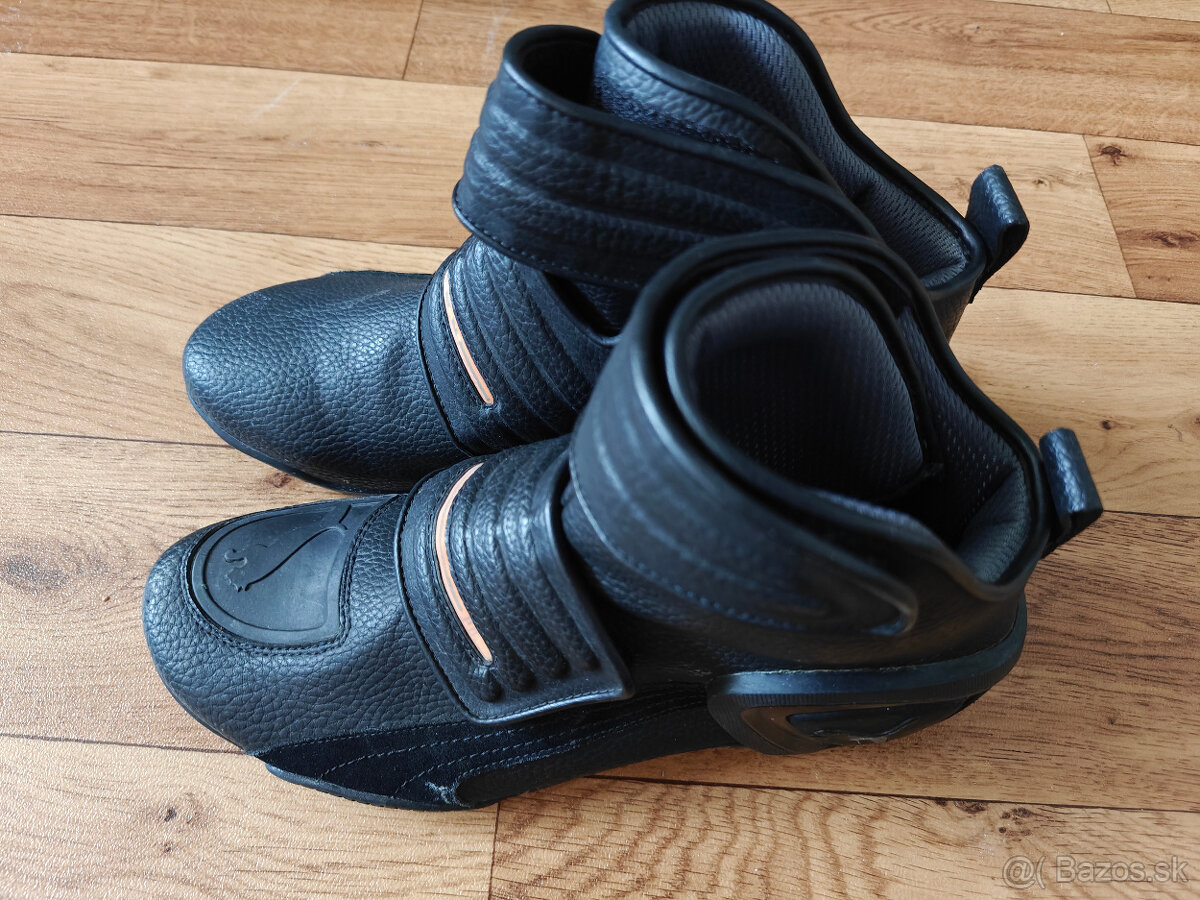 PUMA Flat 2 bike boots kožené EU 44✅