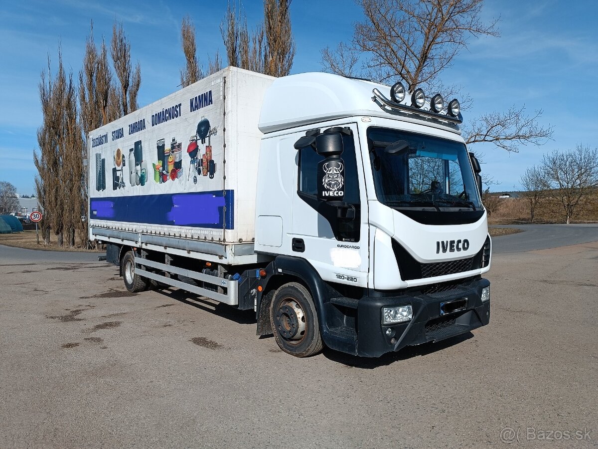 Iveco ML120E22/P 2020 Valník+plachta+čelo 294t km 6ti válec