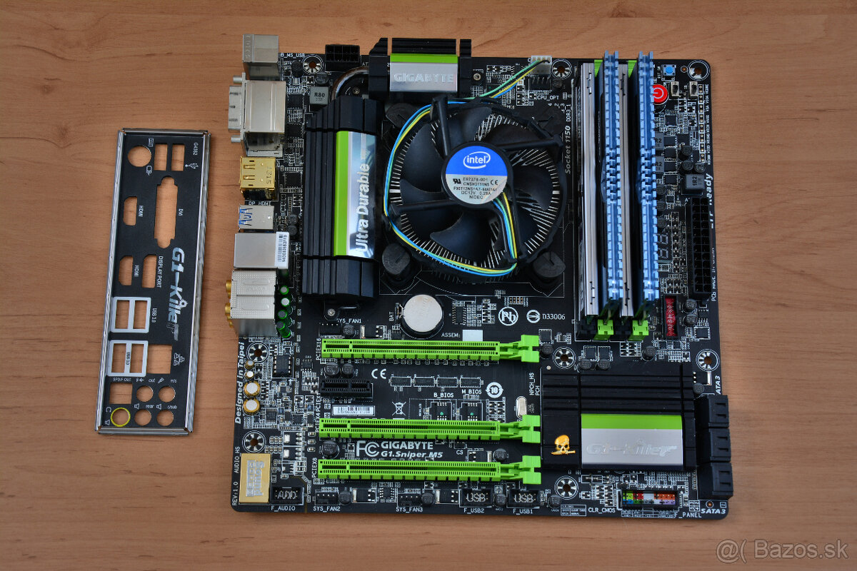 Gigabyte G1.Sniper M5 + i5 4650 + 16GB RAM