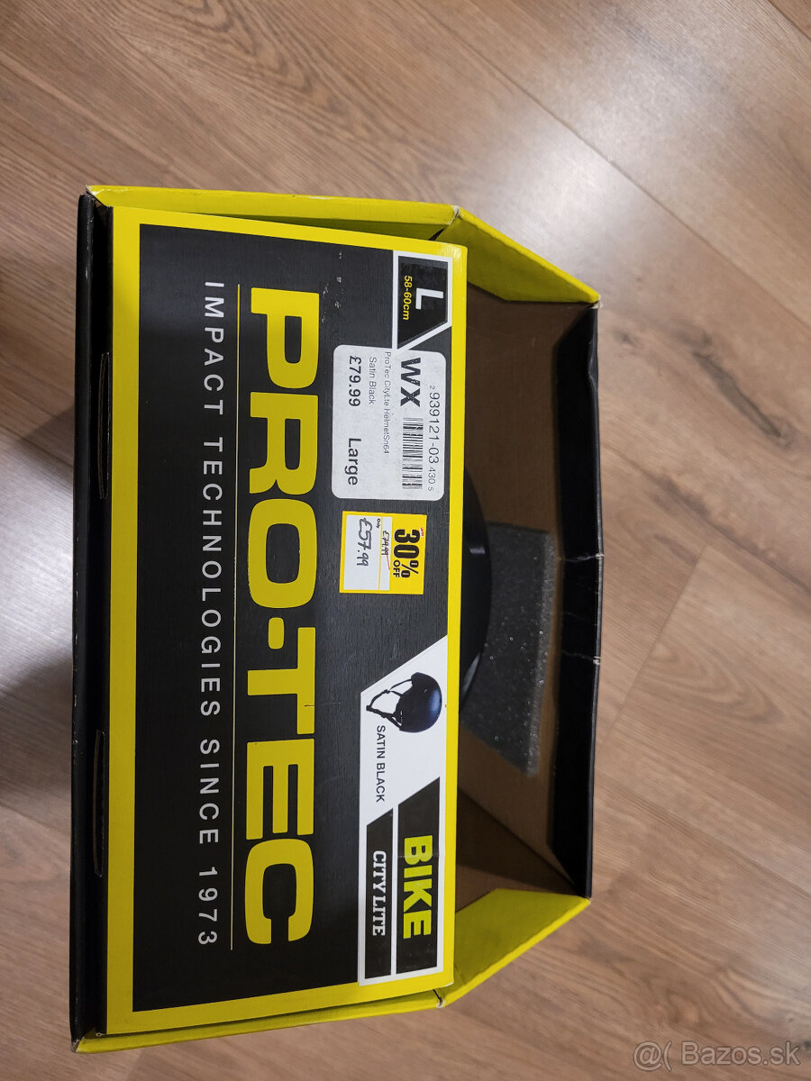 Prilba na bicykel PRO-TEC Large s LED svetlom