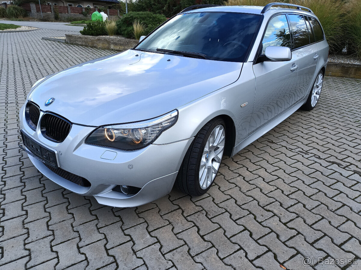 BMW e61 3.0d LCI - M-paket, automat, xenon, BT , RWD