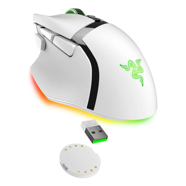 Nová bezdrôtová herná myš Razer Basilisk V3 Pro biela