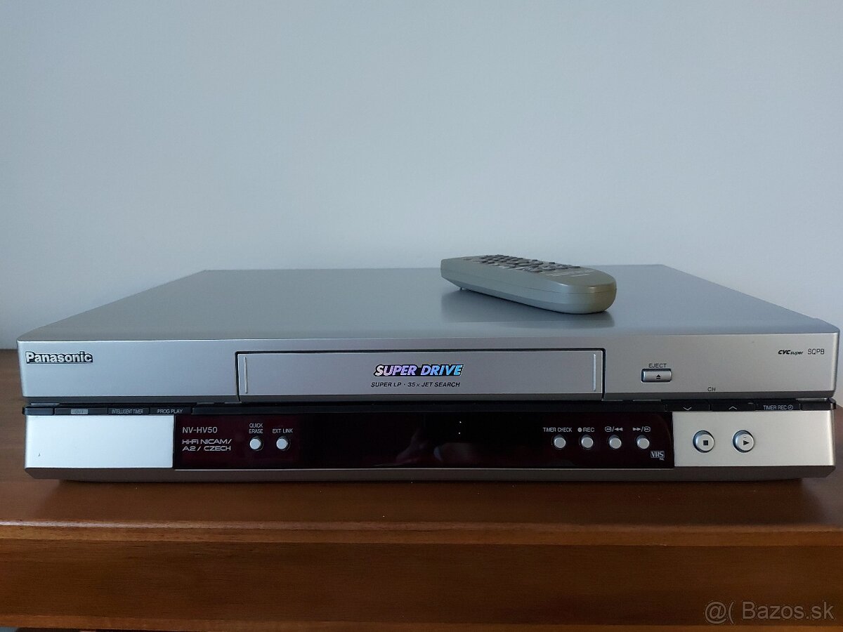 Videorekordér Panasonic NV-HV50, 6-hlavovy, HIFI STEREO