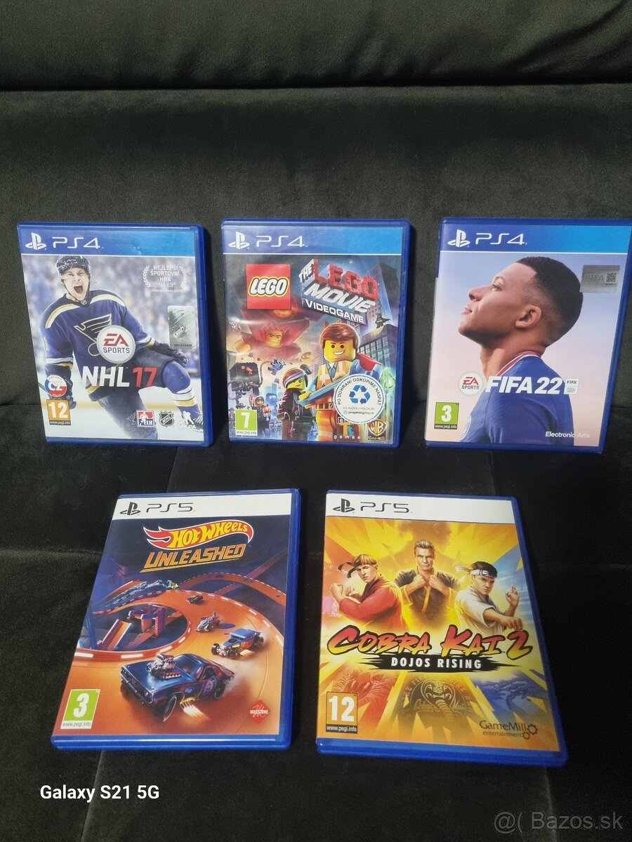 Predám hry na PS5 a PS4