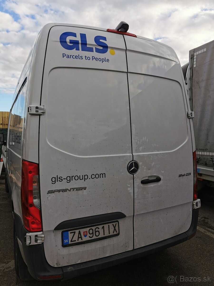 Mercedes sprinter 2.2 cdi 105kw predám rozpredam,