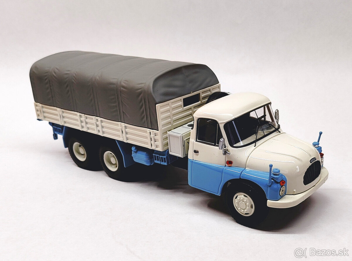 Model Tatra 138 VNM valník s plachtou, 1:43 Schuco