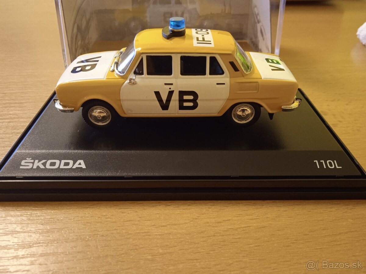 Abrex Škoda 110L Veřejná Bezpečnost 1:43