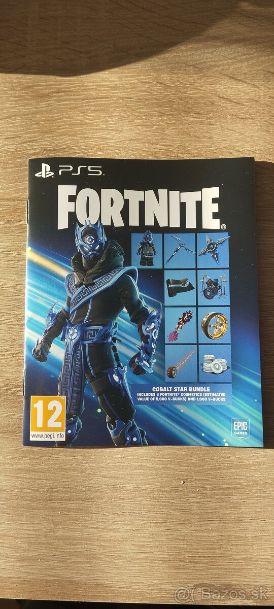 Predám FORTNITE COBALT STAR BUNDLE pre PS5