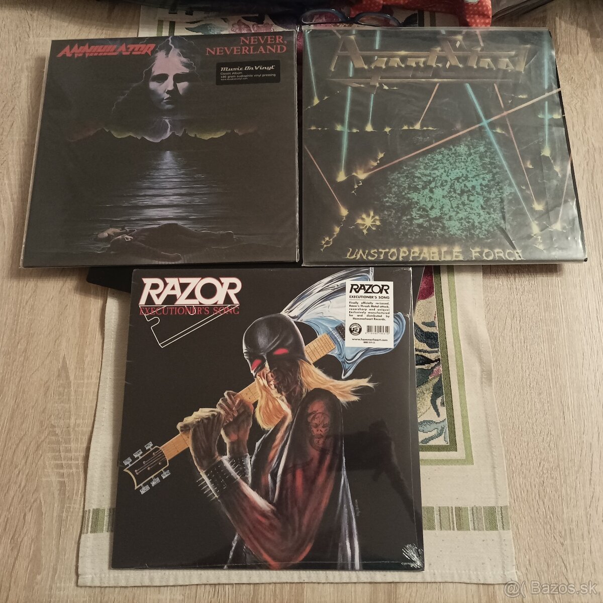 LP Razor, Agent Steel, Annihilator