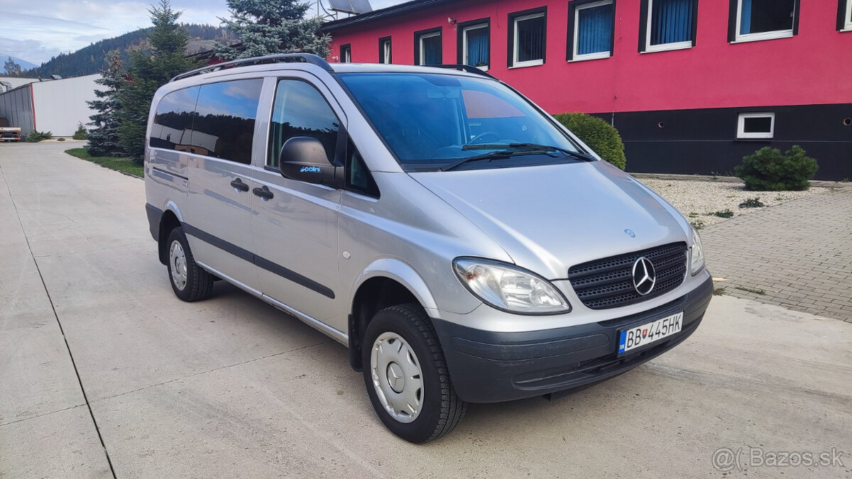 Mercedes Vito 115 cdi,9 miest,4x4, 150 PS, r.v.2009, automat