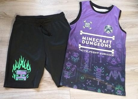 Nová chlapčenská súprava/dres Minecraft Dungeons