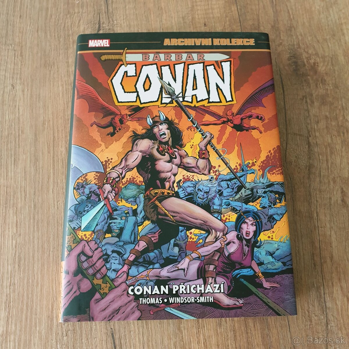 Komiksy v češtine a angličtine (Conan, Superman, Jodorowsky)