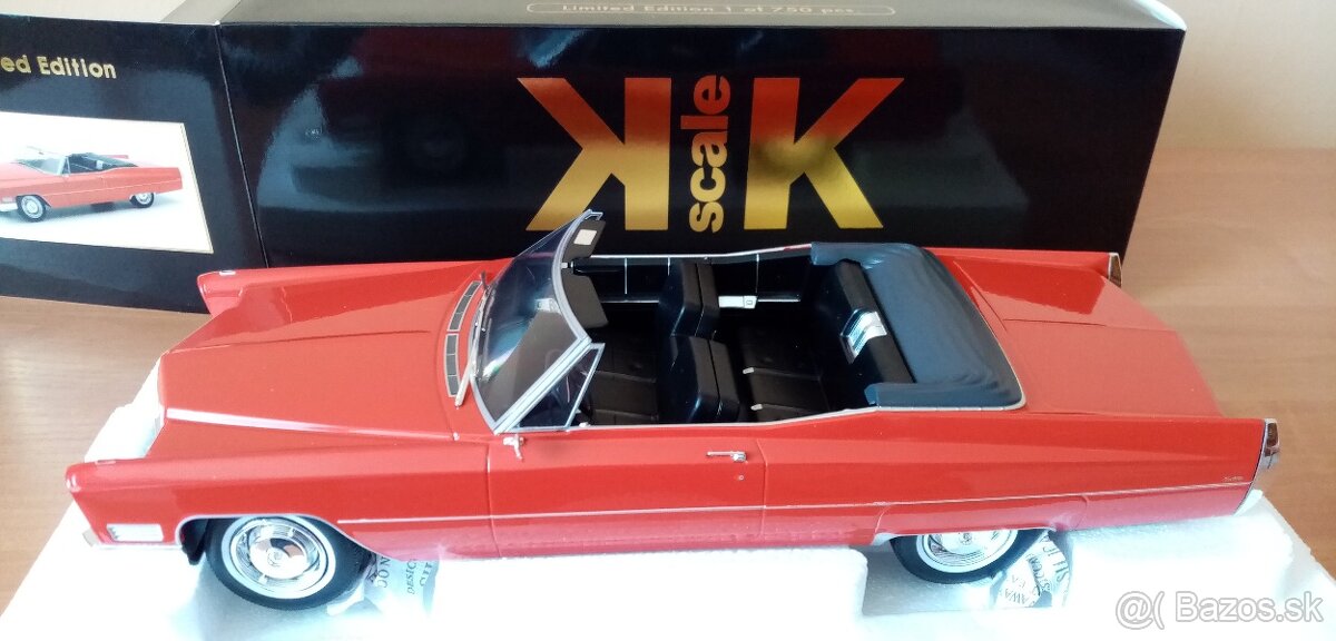 Model 1:18 CADILLAC De Ville od fa KKscale