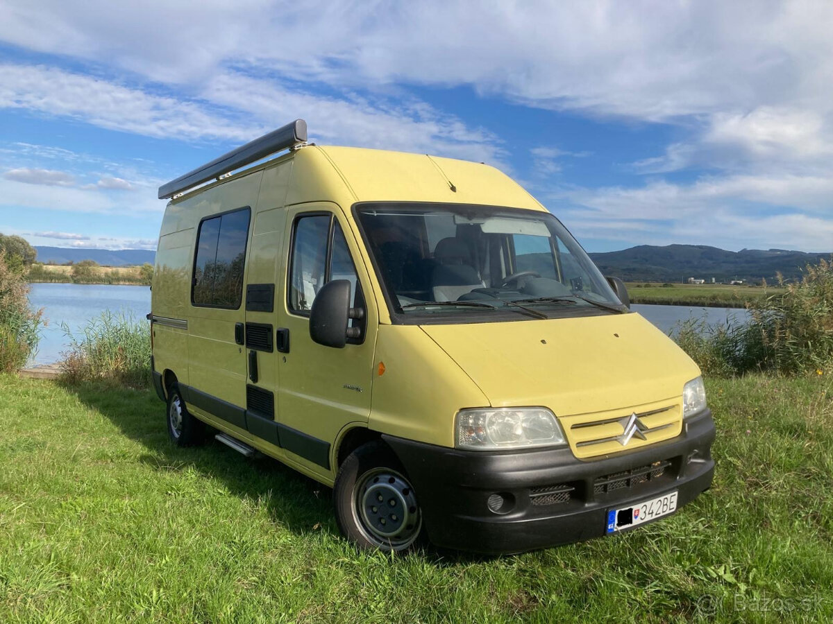 Predam obytne auto,karavan Citroen Jumper 2,8 JtD