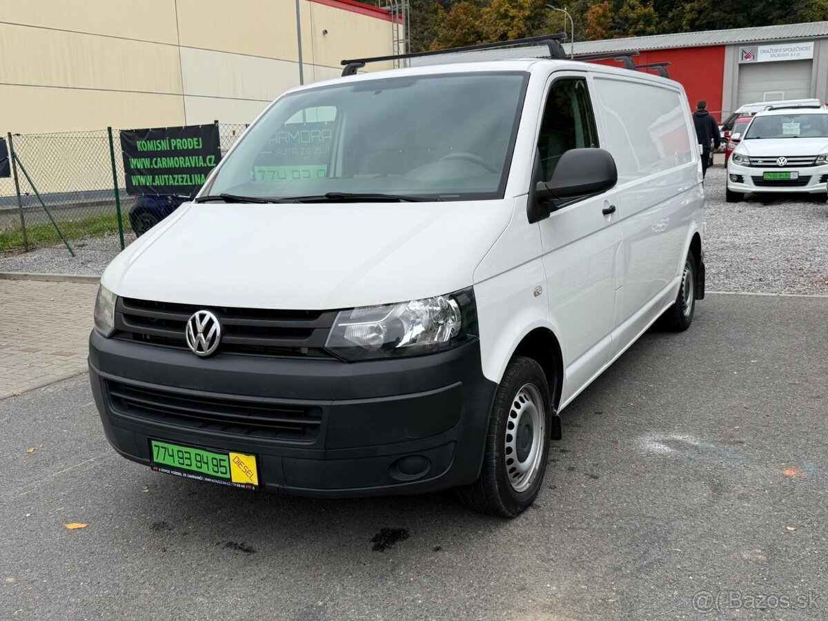 ►► VW TRANSPORTER T5 2,0 TDI LONG - 75 kW, NEZVAVI. TOPENÍ 1