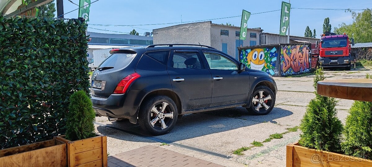 Nissan Murano 3,5 172kw, LPG r. v. 2008